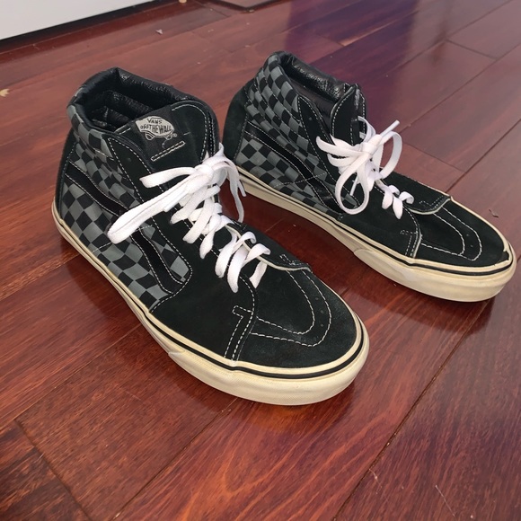 Vans Skater Plaid Hightops - Picture 7 of 7